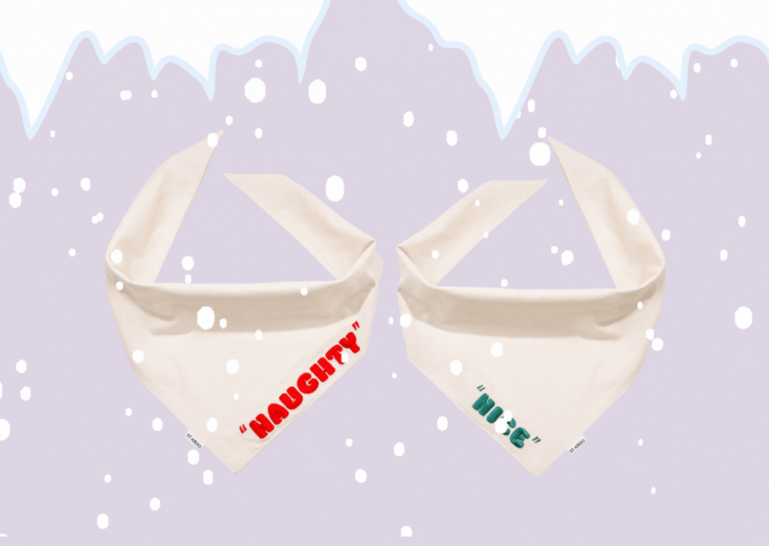Dog Christmas Bandana ST ARGO