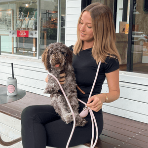 Marshmallow Pink Dog Leash