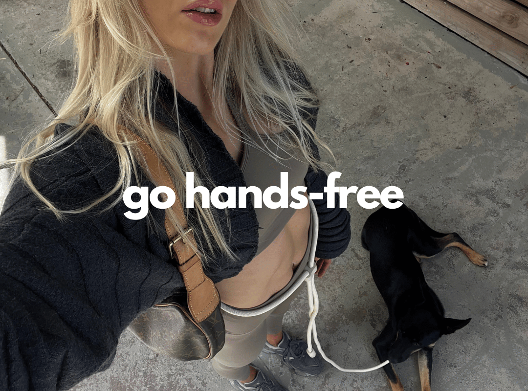 hands free dog leash