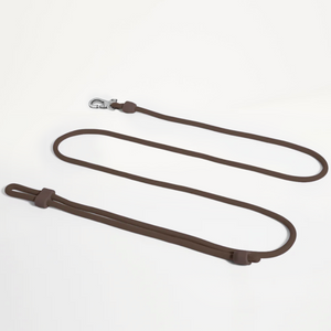 Hands Free Dog Leash in Cocoa Brown
