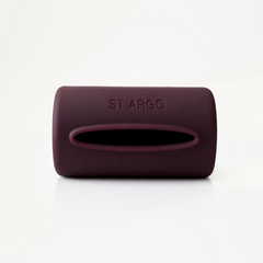 Burgundy Pocket Bag Dispenser for Dispensing Dog Waste Bags