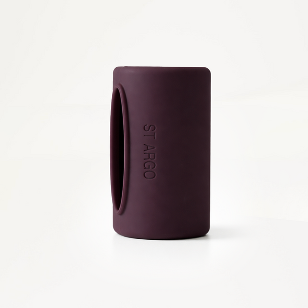 Burgundy Small Pocket Bag Dispenser for Dispensing Dog Waste Bags 