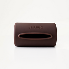 Pocket Dog Waste Bag Dispenser in Cocoa Brown