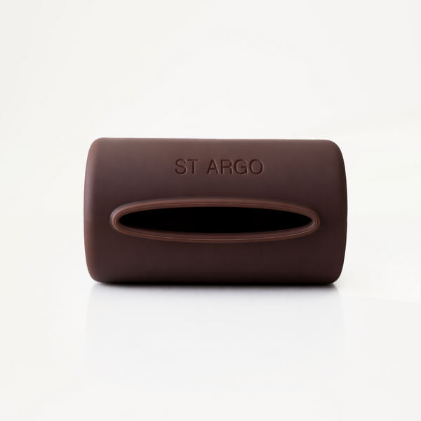 Pocket Dog Waste Bag Dispenser in Cocoa Brown
