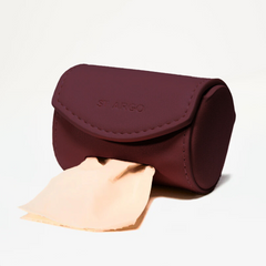 Dog Waste Bag Holder in Burgundy