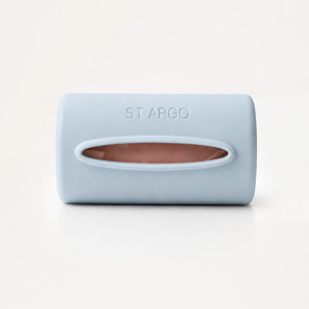 Waste Bag Dispenser in Powder Blue