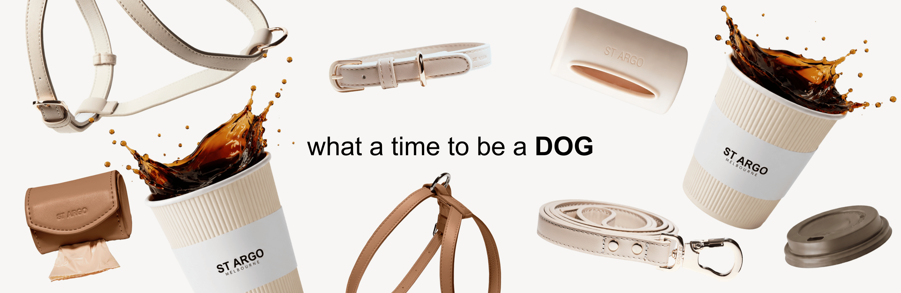 cream and caramel dog products
