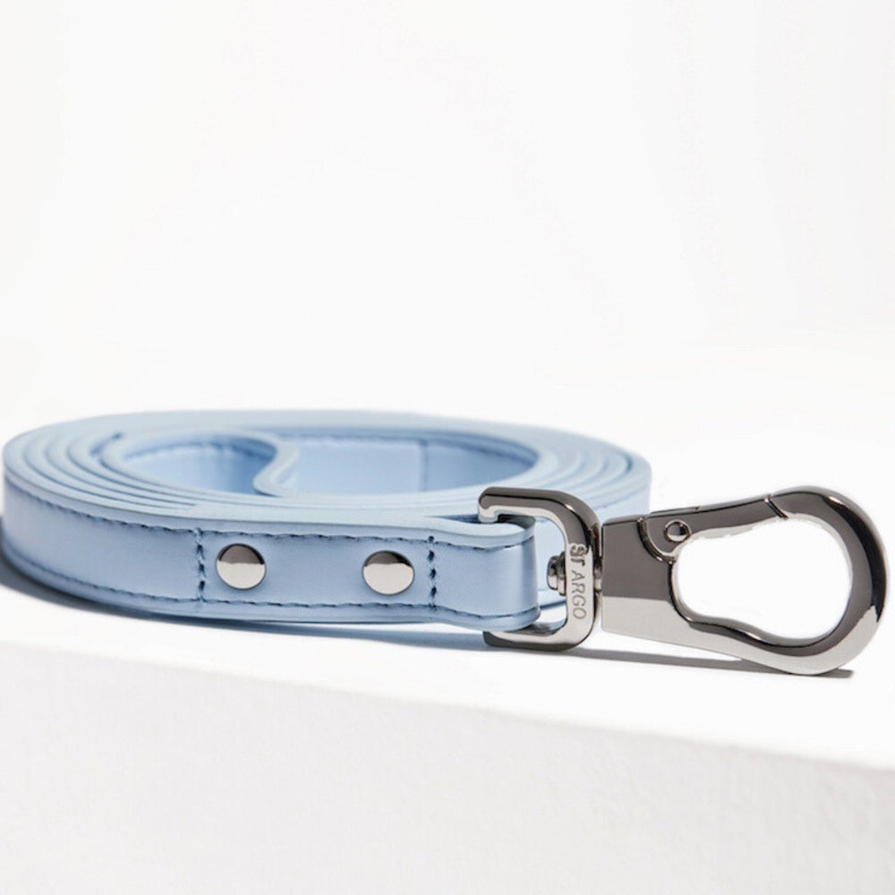 ST ARGO Vegan Leather Soft Blue Lead