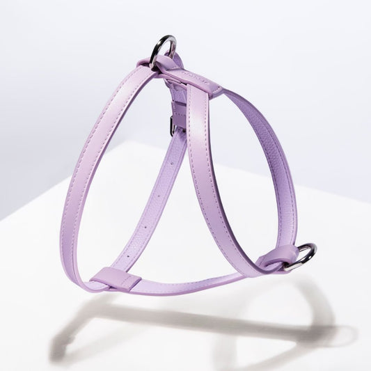 Lilac Dog Harness - ST ARGO. A purple lilac dog harness for big and small dogs.